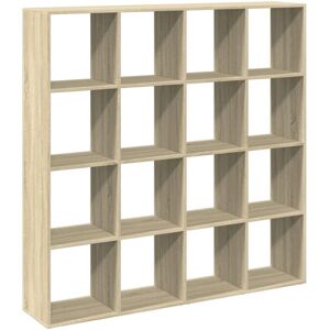 vidaXL Sonoma Oak Room Divider Bookcase - 137.5x29x137.5 cm vidaXL Sonoma Oak Room Divider Bookcase - 137.5x29x137.5 cm