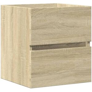 vidaXL Sonoma Oak Sink Cabinet - Spacious Storage vidaXL Sonoma Oak Sink Cabinet - Spacious Storage