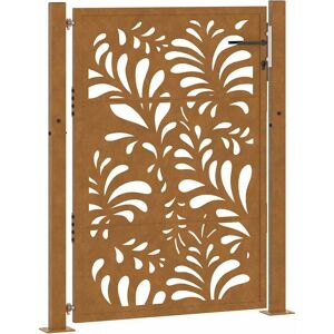 Vidaxl - Vejrbestandigt stål haveport 105x130 cm Vidaxl - Vejrbestandigt stål haveport 105x130 cm