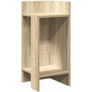 vidaXL 858546 Sonomoak Bijzettafel - Bijzettafel vidaXL 858546 Sonomoak Bijzettafel - Bijzettafel