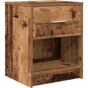 vidaXL Bedside Table with Reclaimed Wood Look - Bedside Table vidaXL Bedside Table with Reclaimed Wood Look - Bedside Table