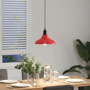 vidaXL Pendant Lamp Height Adjustable E27 Gloss Grey - Pendant Lamp vidaXL Pendant Lamp Height Adjustable E27 Gloss Grey - Pendant Lamp