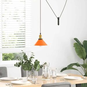 vidaXL Hanglamp in hoogte verstelbaar E27 Donkerblauw - Hanglamp vidaXL Hanglamp in hoogte verstelbaar E27 Donkerblauw - Hanglamp