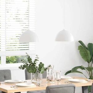 vidaXL Pendant Lamp Ø 30 cm White Adjustable Vintage Metal vidaXL Pendant Lamp Ø 30 cm White Adjustable Vintage Metal