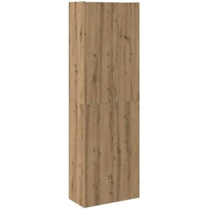 vidaXL Highboard Artisan Oak 60x32x190 cm Engineered Wood vidaXL Highboard Artisan Oak 60x32x190 cm Engineered Wood