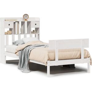 vidaXL 3321825 Seng - Rustikk hvit gran vidaXL 3321825 Seng - Rustikk hvit gran