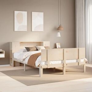 vidaXL Bookcase Bed with Storage - 140x190cm vidaXL Bookcase Bed with Storage - 140x190cm