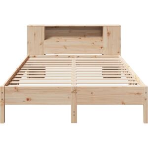 vidaXL King Bed with Bookcase Frame - 150x200cm Solid Pine vidaXL King Bed with Bookcase Frame - 150x200cm Solid Pine