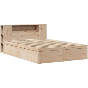 vidaXL 120x190 cm Solid Pine Bed Frame - Space Saving Storage vidaXL 120x190 cm Solid Pine Bed Frame - Space Saving Storage