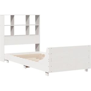 Vidaxl Bed Frame White 90x200cm Rustic Pine Vidaxl Bed Frame White 90x200cm Rustic Pine