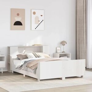 vidaXL Bed Frame without Mattress White - 120x200 cm Solid Wood Pine vidaXL Bed Frame without Mattress White - 120x200 cm Solid Wood Pine
