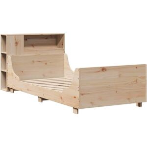 VIDAXL Pine Wood Bed Frame Support - 75x190 cm - Bed Type VIDAXL Pine Wood Bed Frame Support - 75x190 cm - Bed Type