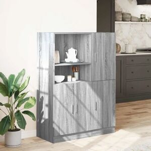 vidaXL 2 Piece Kitchen Cabinet Set Grey Sonoma - Kitchen Cabinets vidaXL 2 Piece Kitchen Cabinet Set Grey Sonoma - Kitchen Cabinets