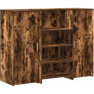 VidaXL Durable Brown Reception Desk - Reception Desk VidaXL Durable Brown Reception Desk - Reception Desk