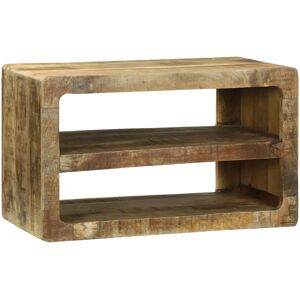 vidaXL 60x32x36 cm Solid Mango TV Cabinet - Living Room Furniture vidaXL 60x32x36 cm Solid Mango TV Cabinet - Living Room Furniture