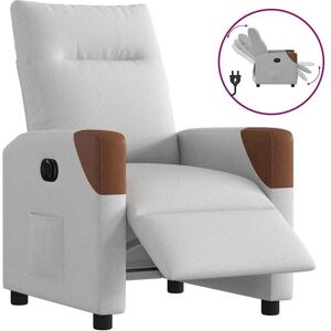 Chaise d'accent VidaXL - Gris Nuage - Fauteuil électrique - Publicité Chaise d'accent VidaXL - Gris Nuage - Fauteuil électrique - Publicité