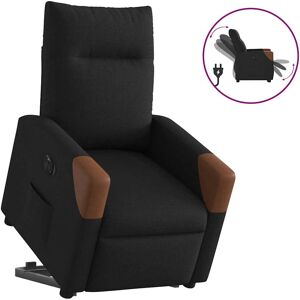 VidaXL Fauteuil électrique inclinable - Relevable, Tissu, Noir - Accent Chair - Publicité VidaXL Fauteuil électrique inclinable - Relevable, Tissu, Noir - Accent Chair - Publicité