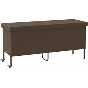 vidaXL haveopbevaringsboks med hjul - 160x55x75 cm vidaXL haveopbevaringsboks med hjul - 160x55x75 cm