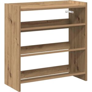 vidaXL Skohylle i eik 60x25x62 cm vidaXL Skohylle i eik 60x25x62 cm