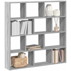 vidaXL Wall Cube Shelf 12 Compartments Grey Sonoma - Wall Shelf vidaXL Wall Cube Shelf 12 Compartments Grey Sonoma - Wall Shelf