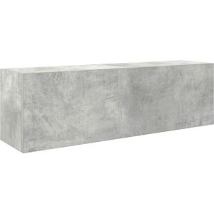 vidaXL Łazienkowa szafka na ścianę Szary beton 100x25x40 cm - Szafka na przechowywanie łazienkowe vidaXL Łazienkowa szafka na ścianę Szary beton 100x25x40 cm - Szafka na przechowywanie łazienkowe