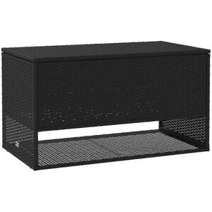 VidaXL Outdoor Storage Box - Weather-Resistant Rattan - 100x55x55.5 cm VidaXL Outdoor Storage Box - Weather-Resistant Rattan - 100x55x55.5 cm
