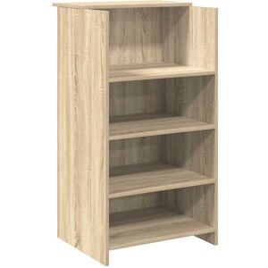 vidaXL Sonoma Oak Reception Desk - Office Furniture vidaXL Sonoma Oak Reception Desk - Office Furniture
