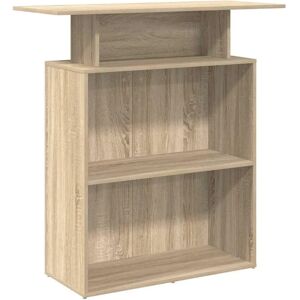 Comptoir d'accueil Sonoma Chêne - Durable, Polyvalent & Facile à Installer - Publicité Comptoir d'accueil Sonoma Chêne - Durable, Polyvalent & Facile à Installer - Publicité