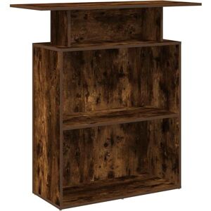 vidaXL Gerookte Eiken Ontvangstbalie - Soort Ontvangst vidaXL Gerookte Eiken Ontvangstbalie - Soort Ontvangst