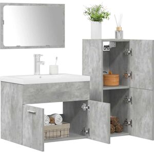 vidaXL 4 Piece Bathroom Furniture Set - Bathroom Furniture vidaXL 4 Piece Bathroom Furniture Set - Bathroom Furniture