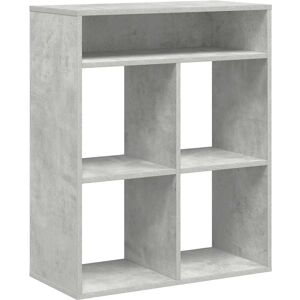 vidaXL 860295 Beton Grau Bücherregal - Wohnzimmer vidaXL 860295 Beton Grau Bücherregal - Wohnzimmer