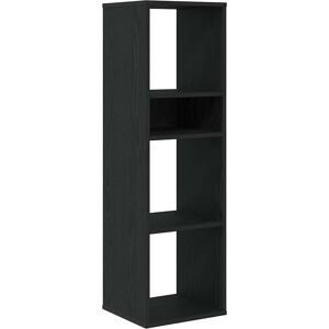 vidaXL Boekenkast Zwart - 34x31x112 cm - Boekenkast vidaXL Boekenkast Zwart - 34x31x112 cm - Boekenkast