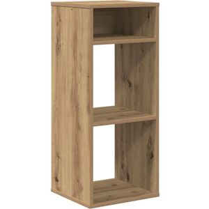 vidaXL Bibliotecă din Stejar Artizanal 34x31x80 cm Lemn stratificat - Book Cabinet vidaXL Bibliotecă din Stejar Artizanal 34x31x80 cm Lemn stratificat - Book Cabinet