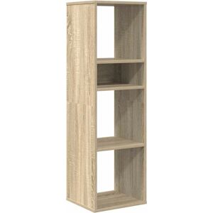 vidaXL Bookcase Sonoma Oak - Engineered Wood Storage Shelf vidaXL Bookcase Sonoma Oak - Engineered Wood Storage Shelf