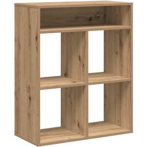 vidaXL Book Cabinet Artisan Oak - Durable Engineered Wood - 66x31x80 cm - Book Cabinet vidaXL Book Cabinet Artisan Oak - Durable Engineered Wood - 66x31x80 cm - Book Cabinet