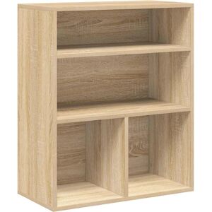 vidaXL 860312 Sonoma Eiche Bücherregal - 60x30x71,5 cm - Bücherregal vidaXL 860312 Sonoma Eiche Bücherregal - 60x30x71,5 cm - Bücherregal