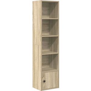 vidaXL 860348 Boekenkast Sonoma Eiken - 31x24x127 cm vidaXL 860348 Boekenkast Sonoma Eiken - 31x24x127 cm