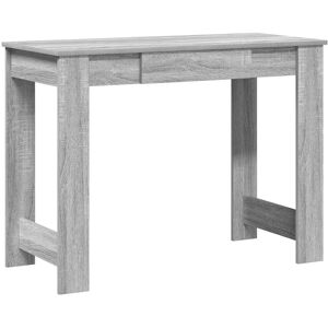vidaXL Grå Sonoma skrivebord 100x45x75cm - Skrivebord vidaXL Grå Sonoma skrivebord 100x45x75cm - Skrivebord