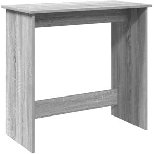 vidaXL Grey Sonoma Engineered Wood Desk - Desk vidaXL Grey Sonoma Engineered Wood Desk - Desk