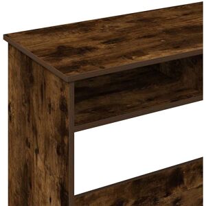 vidaXL 860476 Smoked Oak Desk - Office & Study vidaXL 860476 Smoked Oak Desk - Office & Study