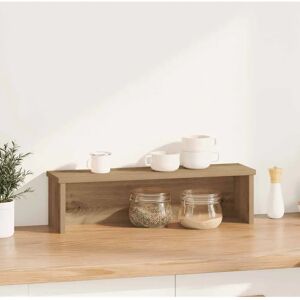 vidaXL Kitchen Shelf Stackable Artisan Oak 60x15x16 cm - Kitchen Shelf vidaXL Kitchen Shelf Stackable Artisan Oak 60x15x16 cm - Kitchen Shelf