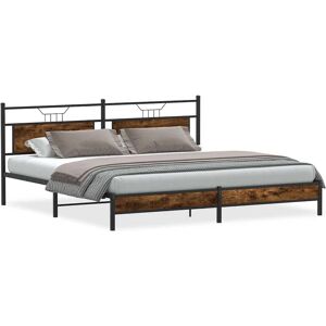 VidaXL 3325107 Steel Bed Frame - 193x203 cm, Stable & Storage VidaXL 3325107 Steel Bed Frame - 193x203 cm, Stable & Storage