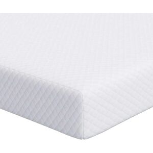vidaXL Mattress Pad - White 100x200cm Jacquard Fabric vidaXL Mattress Pad - White 100x200cm Jacquard Fabric
