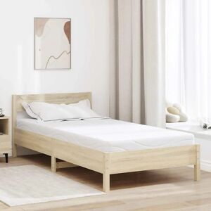 vidaXL White Foam Mattress 90x190cm vidaXL White Foam Mattress 90x190cm