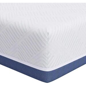 vidaXL Mattress White, Blue 90 x 190 cm foam - Mattress vidaXL Mattress White, Blue 90 x 190 cm foam - Mattress