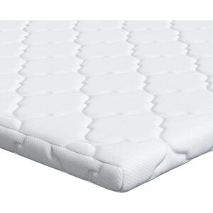 vidaXL Mattress Pad White 160 x 200 cm Non-Adhesive Polyester - mattress pad vidaXL Mattress Pad White 160 x 200 cm Non-Adhesive Polyester - mattress pad