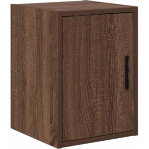 VidaXL Garage Wall Cabinet Brown Oak - Durable Storage Solution VidaXL Garage Wall Cabinet Brown Oak - Durable Storage Solution