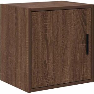 vidaXL Brown Oak Garage Wall Cabinet - Garage Storage Furniture vidaXL Brown Oak Garage Wall Cabinet - Garage Storage Furniture