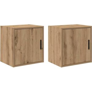 vidaXL Garage Wall Cabinet - Artisan-Eiche - Large Storage - Garage Wall Cabinet vidaXL Garage Wall Cabinet - Artisan-Eiche - Large Storage - Garage Wall Cabinet