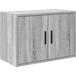 vidaXL Garage Wall Cabinet - Engineered Wood Grey - Storage vidaXL Garage Wall Cabinet - Engineered Wood Grey - Storage
